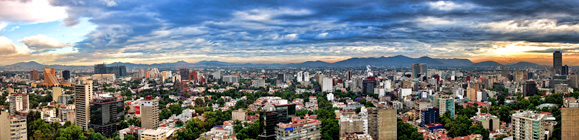 Photo of Mexico City landscape